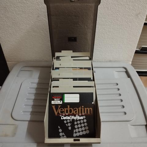 Kotak storage simpan disket 5.25" vintage - photo 4 of 6