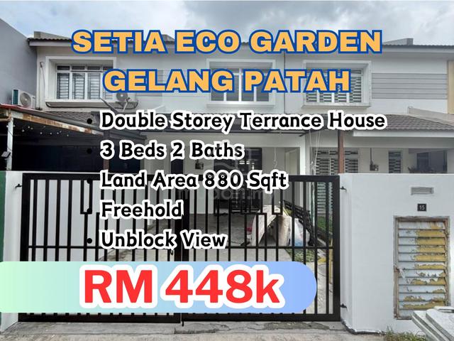 Setia Eco Garden Gelang Patah Double Storey Terrance House For Sale 1