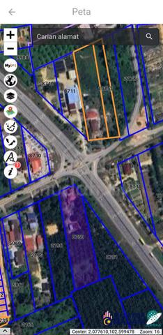 Tanah Pertanian parit Buaya tepi AMJ Highway Muar Freehold Inter Lot 1