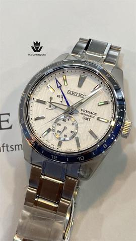 SEIKO PRESAGE SARF017 ZERO HALLIBURTON Limited Edition Automatic GMT Watch  Men's | eBay