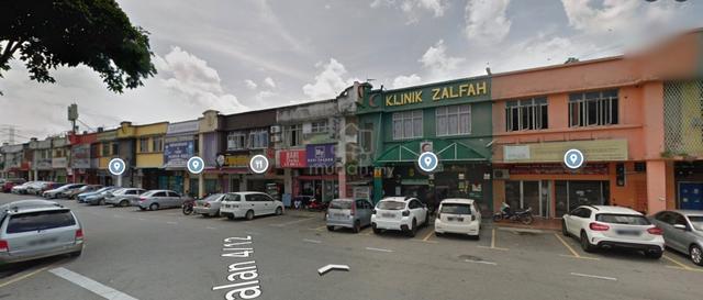 Ground Shops at Seksyen 4 Bangi near Seksyen 7, Seksyen 8, Reko 1
