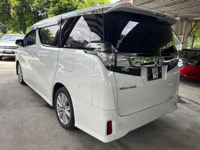 2016 Toyota VELLFIRE 2.5 Z (A) HARGA LELONG ZA - 2
