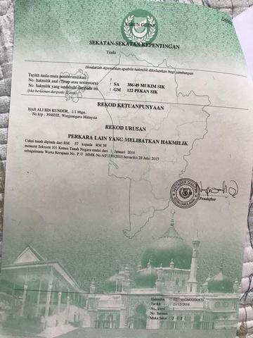Tanah Pekan Sik 2