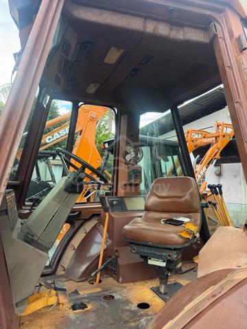 Backhoe jcb case 580 k full cabin unregistered usa - photo 5 of 6