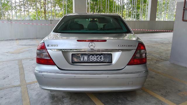 2007 Mercedes Benz E-CLASS 1.8 200 K ELEGANCE - 2