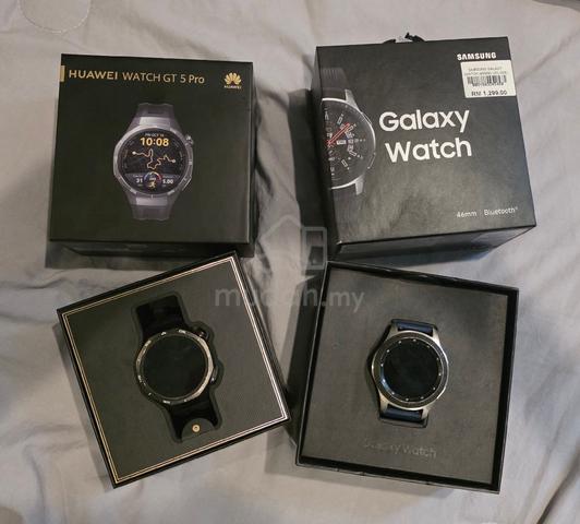 Huawei watch GT 5 Pro and Samsung Galaxy Watch 46m - photo 2 of 6