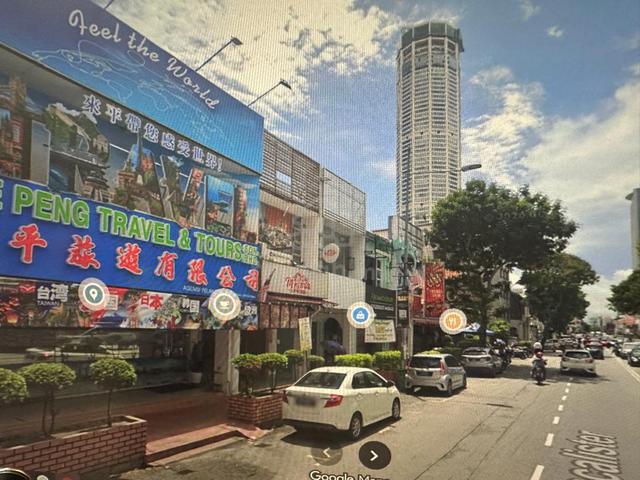 JALAN MACALISTER , 2/terrace shop house for rent -- bu 1200sf 1