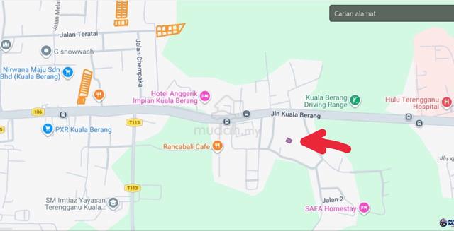 Tanah Batu 24 Kuala Berang untuk dijual 1