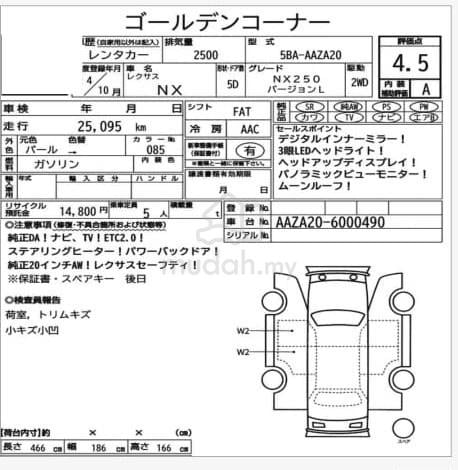2022 Lexus NX250 2.5 LUXURY (A) - 2