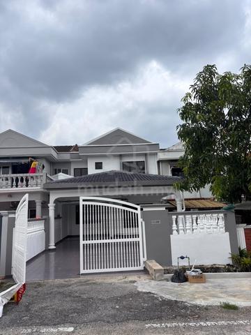 renovated fully extend 2 storey house taman bukit rawang jaya 1