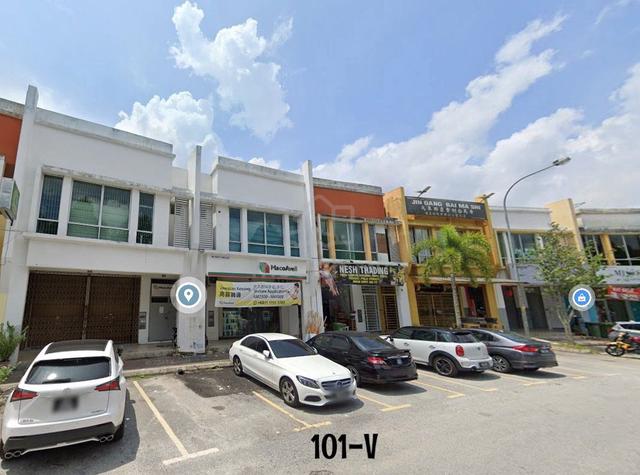 Hot Area Face Parking🔥Shop Lot【G Floor】Bandar Parklands Klang！Rent 4