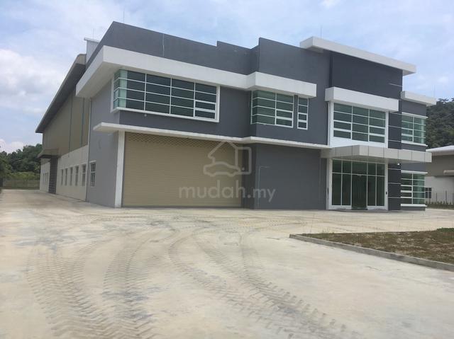 FREEHOLD 1.5 Storey Semi-D Factory, Guarded Semenyih Hi-Tech Industry 1