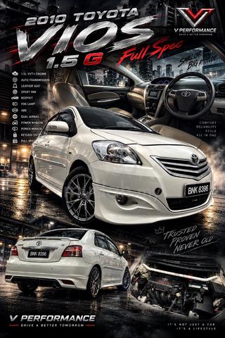2010 Toyota VIOS 1.5 G NCP93 FACELIFT (A) JACKPOT - 2