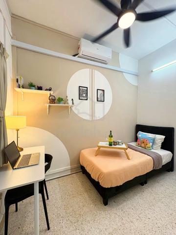 BEST ROOM IN TOWN🎉!🎊Premium Single Room! 900m Walk to LRT🚅! 1