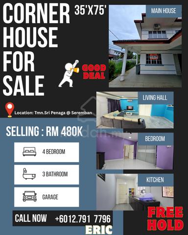 2 Storey Corner House for SALE 1