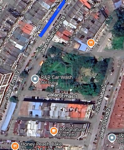 Freehold Commercial Land Taman Alam Jaya Cheras MRT Taman Suntex 1