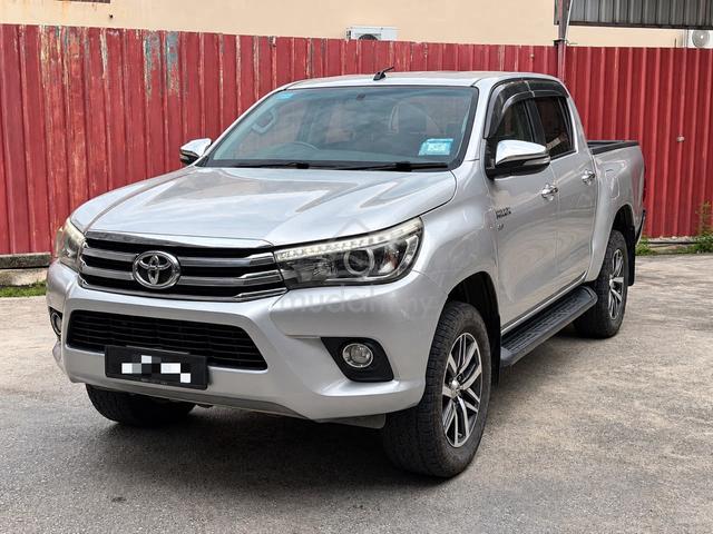 2017 Toyota HILUX 2.8 G VNT (A) LOAN KEDAI IC SHJA - 3