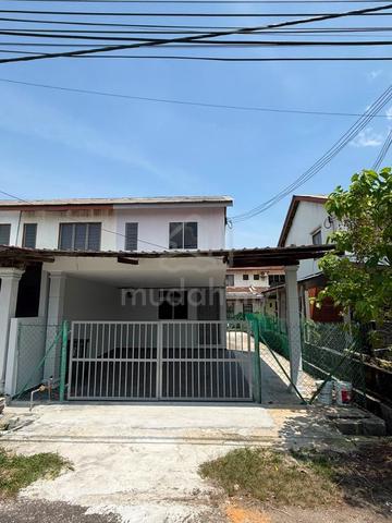 Double Storey Low Cost EndLot without Land, Pekan Nenas 1