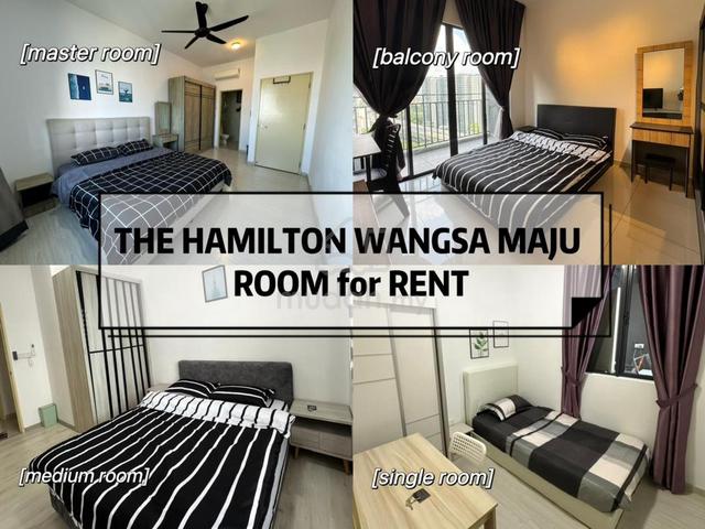Master & Medium Room @ The Hamilton Wangsa Maju 5mins Walk To LRT 1