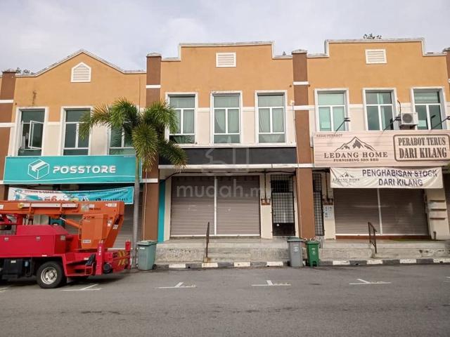22x70 Double Storey Shop Office for Sale, Bandar Baru Merlimau Utara 1