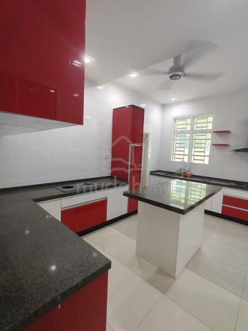 BANGLO KULIM HITECH📍 FREEE KITCHEN CABINET ISLAND BAR✅ STRATEGIK Area 1