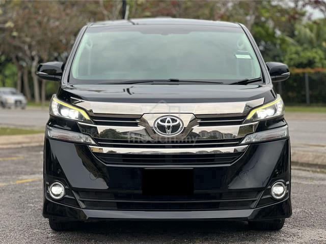 2017 Toyota VELLFIRE 2.5 Z 1 CAREFUL OWNER - 2