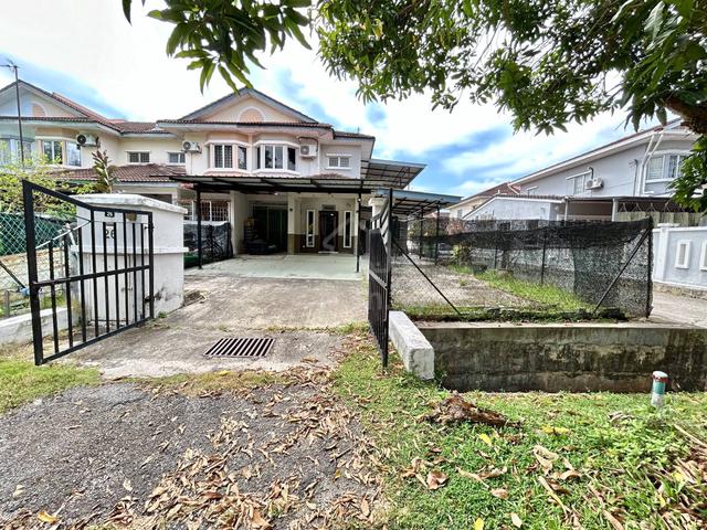 END LOT & FACING OPEN Double Storey Terrace House, Taman Alam Jaya 1