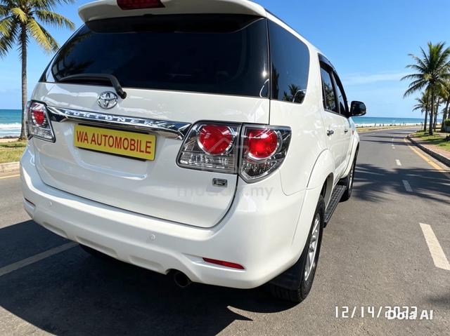 2013 Toyota FORTUNER 2.5 G (A) VNT 4X4 FULLSPEC - 2