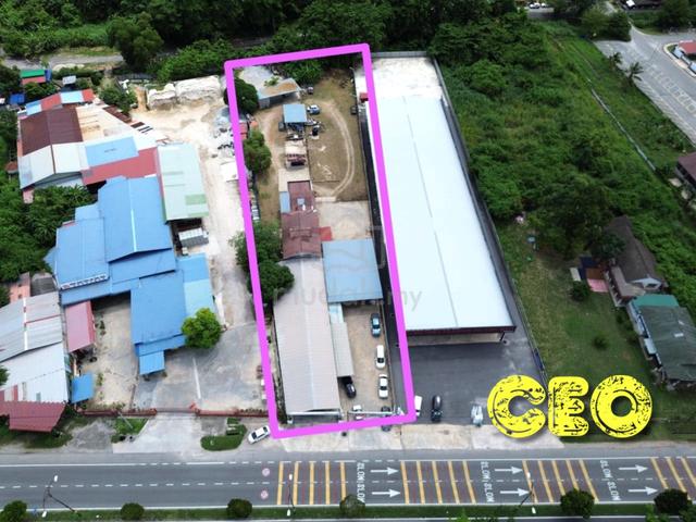 Facing main road commercial zoning Flat Land @Jln Bakar Arang for Sale 1