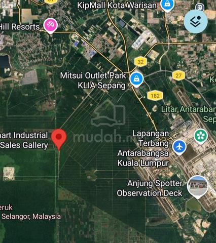 Tanah Sebelah KLIA 60 Ekar 1