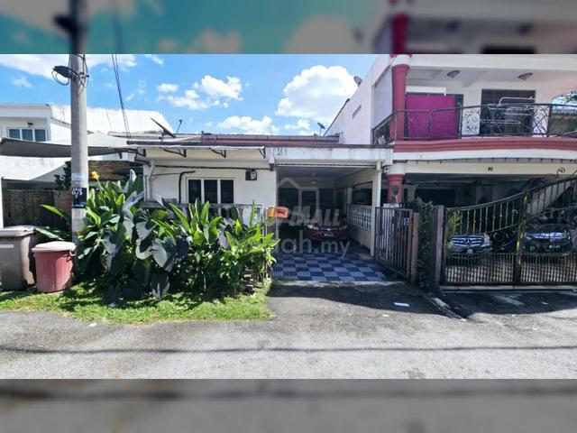 Double Storey Terrace Taman Seri Keramat AU2 KL Near LRT 22x75 1