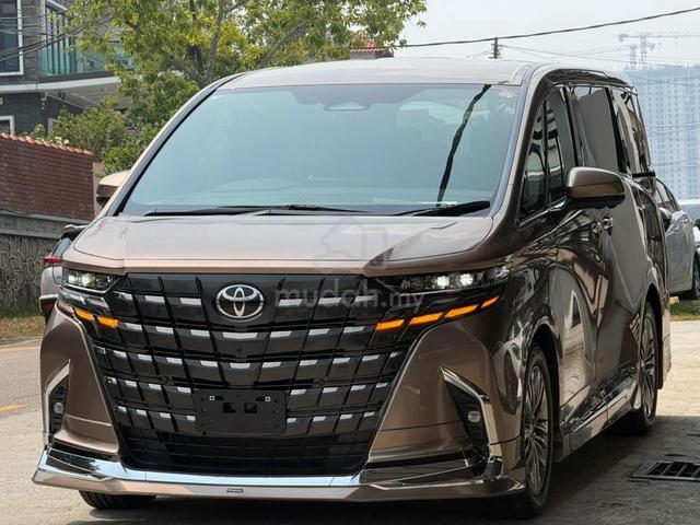 4WD DIM 2025 Toyota ALPHARD Z 7k KM GOLD - 3