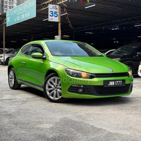 VW SCIROCCO 1.4(A)⭐Acc&Flood Free⭐ORI⭐90% Like New - 3