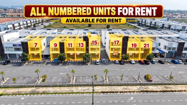 BANDAR SETIA FONTAINES 7 UNIT AVAILABLE FOR RENT Nr BERTAM MYDIN 1