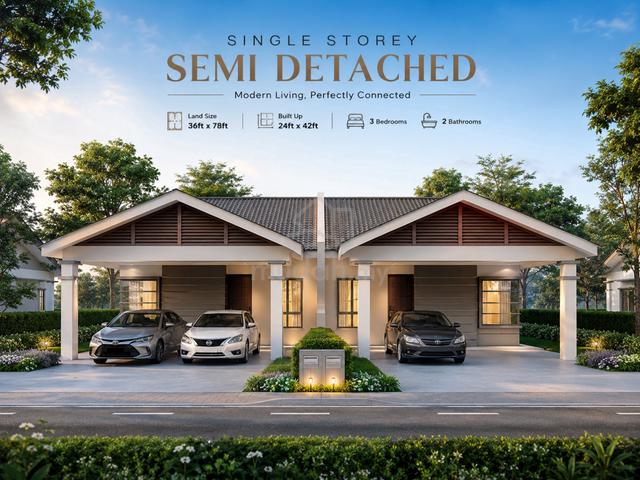 Simpang Semi D House Taiping Perak 1
