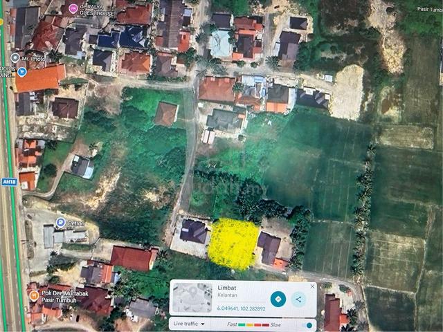 Lot Banglo FreeHold Pasir Tumboh 200 meter ke bandar satelit islam 1