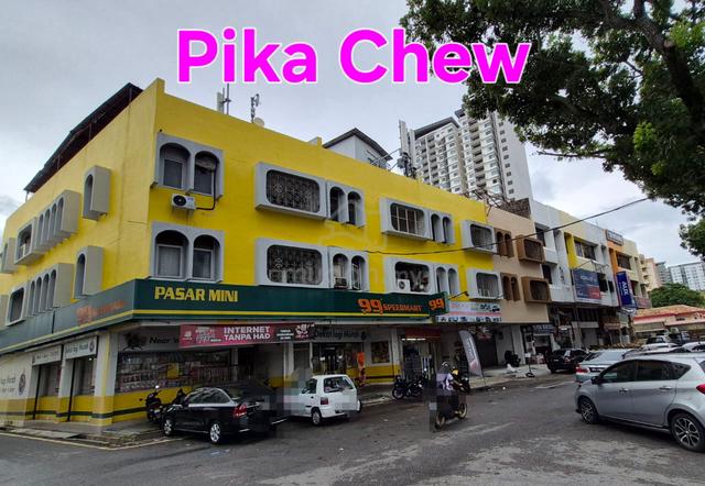 GOOD RENTAL DEAL 3 Sty Shophouse Grd High Traffic Busy Jalan Jelutong 1