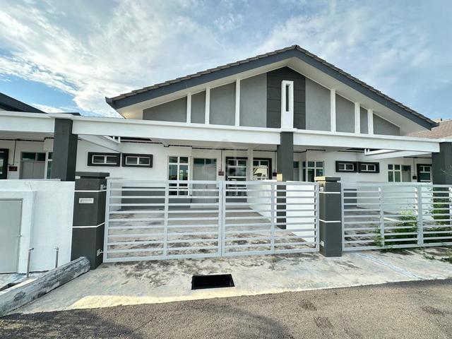 Freehold 1 Storey Terrace House Taman Seri Merlimau 0% Down Payment 1