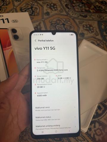 Vivo Y11 5G 256GB/8GB Fullset Like New - photo 3 of 6