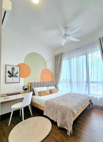 Puchong vista millennium room, fully furnished, near LRT 1