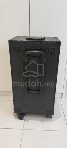 make up bag 专业多层大容量拉杆化妆箱铝合金纹绣美甲工具箱跟妆师外出专用箱 - photo 3 of 5
