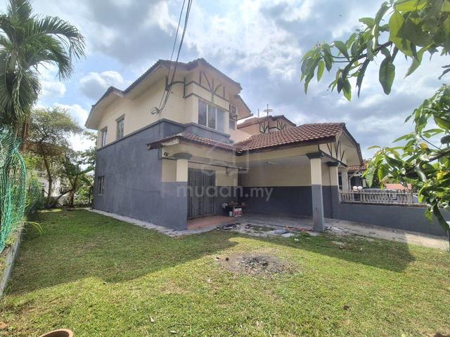 END LOT | EXTRA LAND 🔥 Double Storey Terrace SBCR Saujana Utama 1