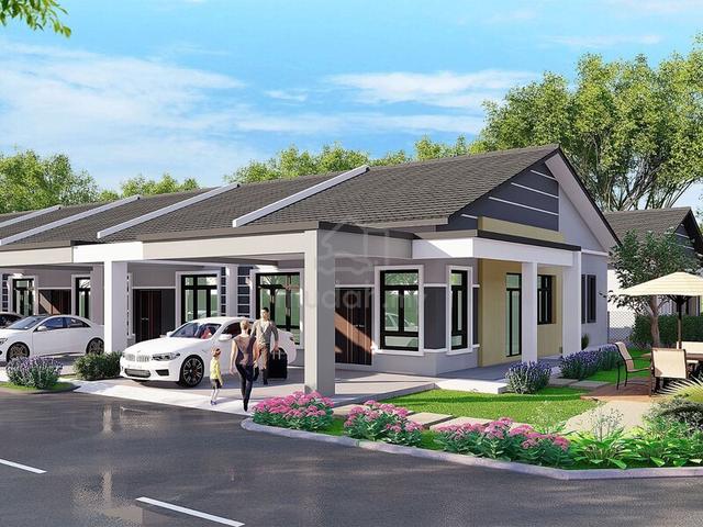 Last 3 Unit !!【0 Downpayment Full Loan】20X70 New Launch Single Storey 1