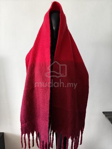 Winter long warm scarf Wool-blend - photo 2 of 5