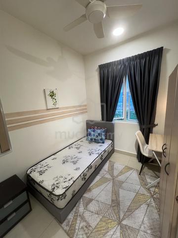 ZERO DEPOSIT RESIDENSI SUASANA Rooms Fully Furnished Walking 8min MRT2 3