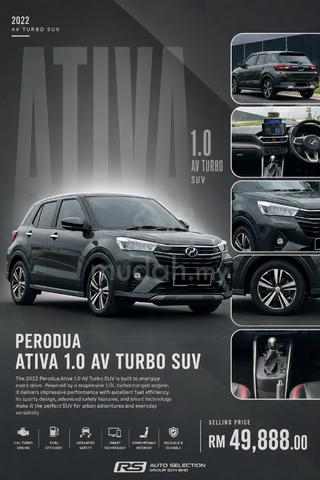 -2022 Perodua ATIVA 1.0 AV TURBO SUV (A) FULL LOAN - 1