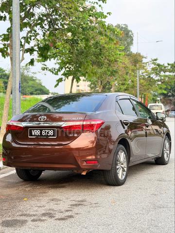 TOYOTA ALTIS 2014 2.0G Free Accident - 4