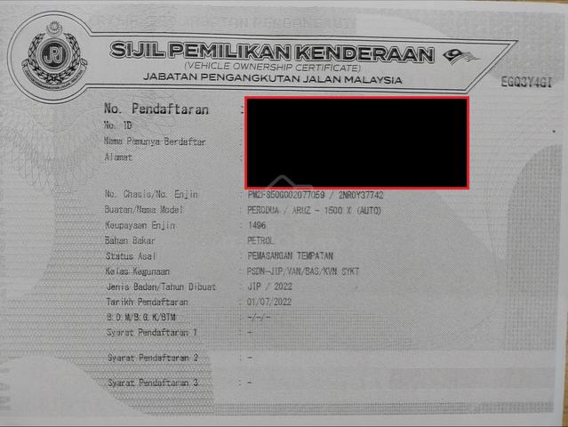 2022 Perodua ARUZ 1.5 X 100% GUARANTEE NOT ACIDENT - 3