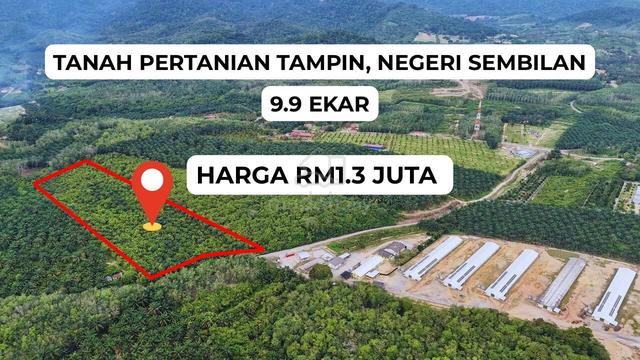 9.9 Ekar Tanah Pertanian Tampin Negeri Sembilan 1