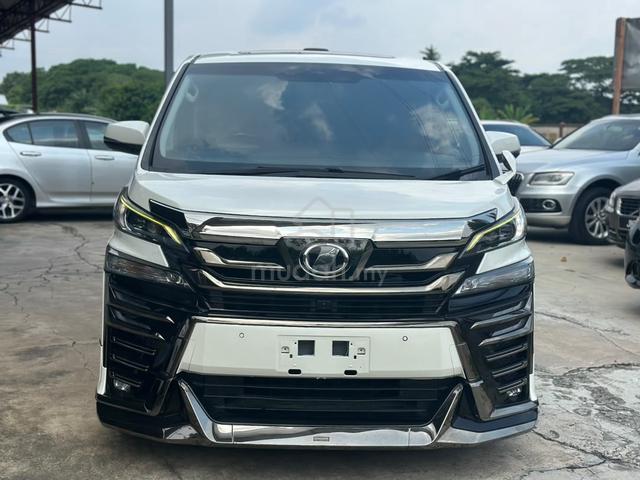 Toyota vellfire 2.5 zg 2017 - 2